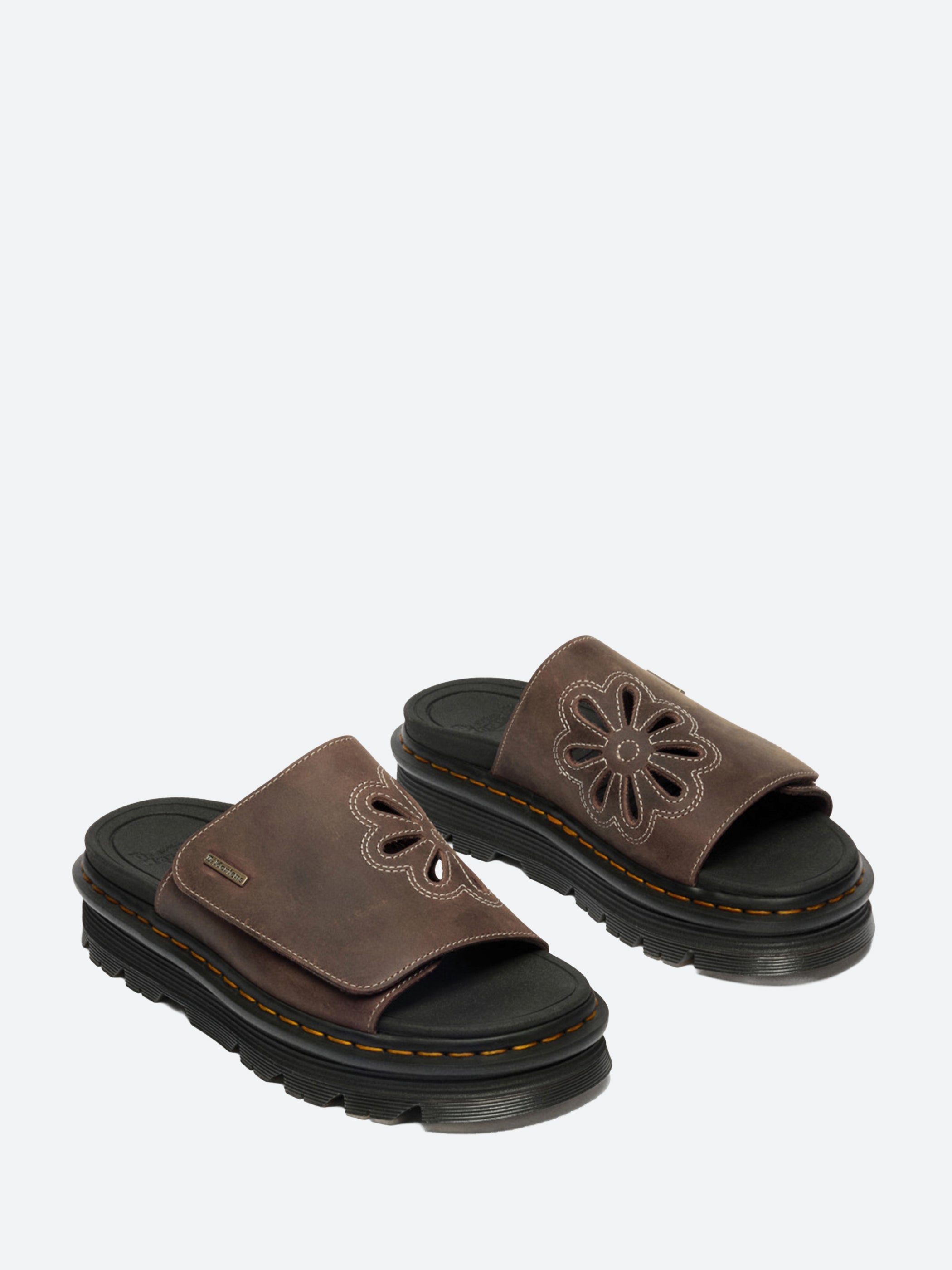 Dr. Martens - Myles Buckle Slide Sandals in Black – gravitypope