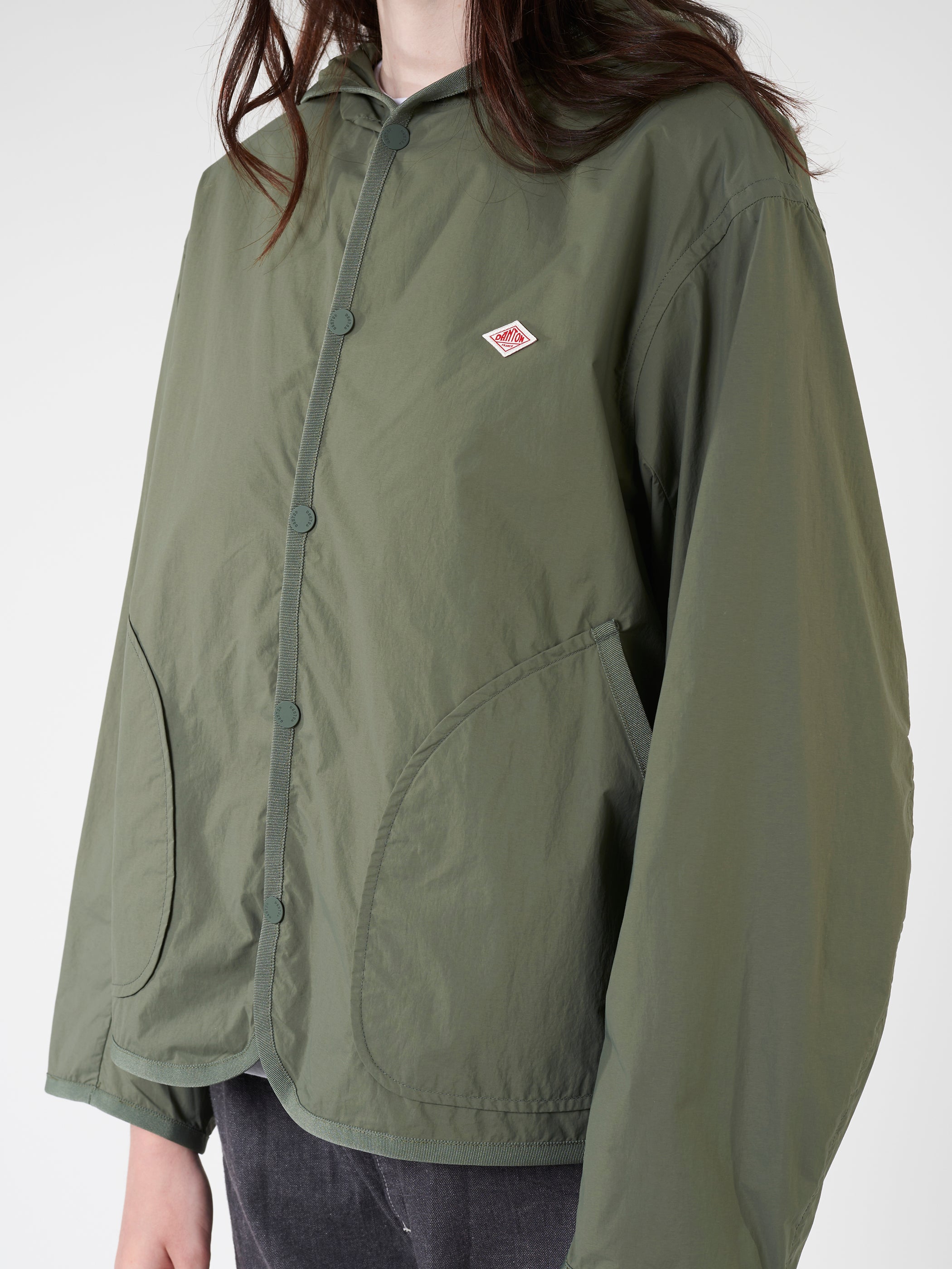 Danton - Hooded Jacket in Olive – gravitypope
