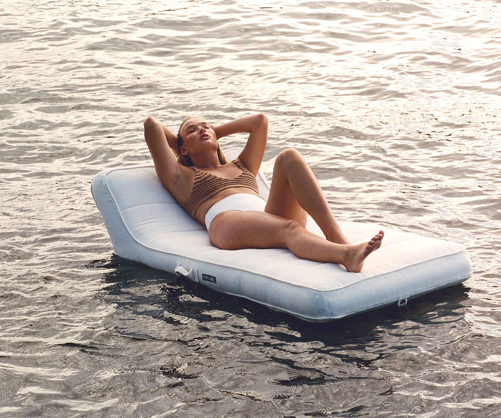 Inflatable Single Lilo - Cloud