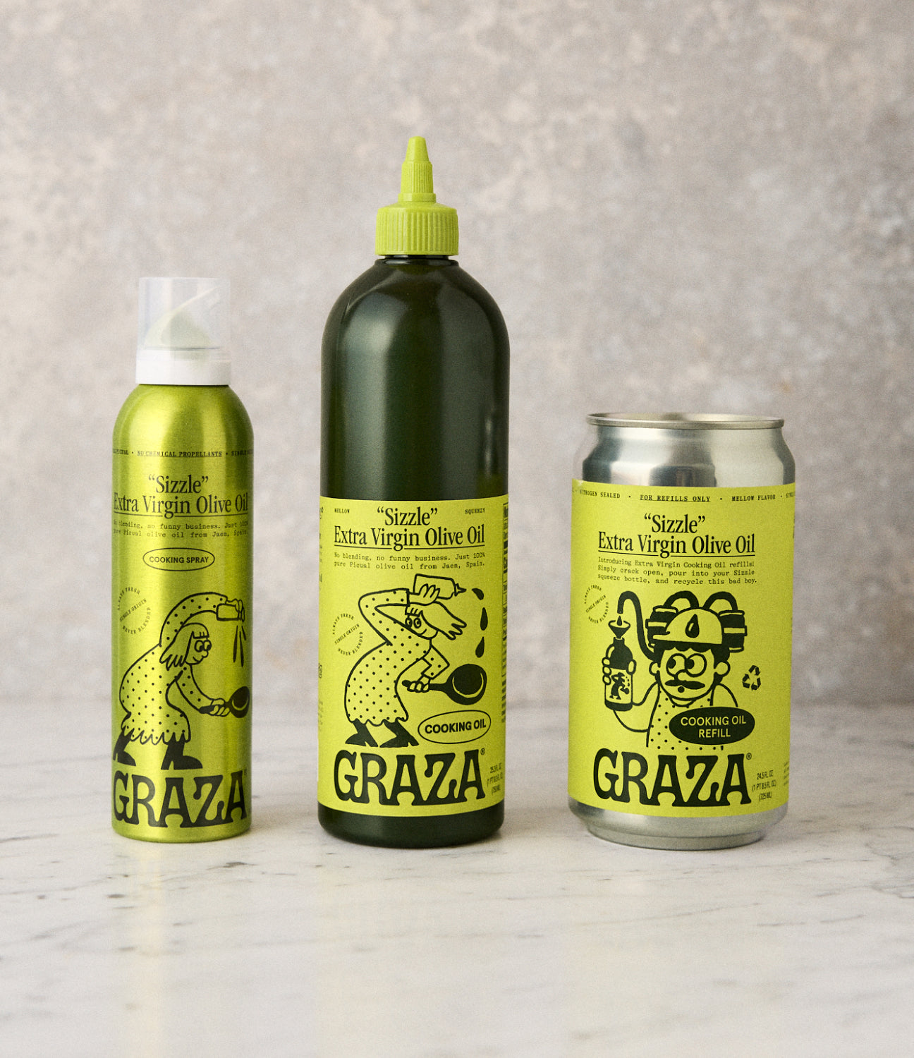 The “Triple Sizz” Set | Graza