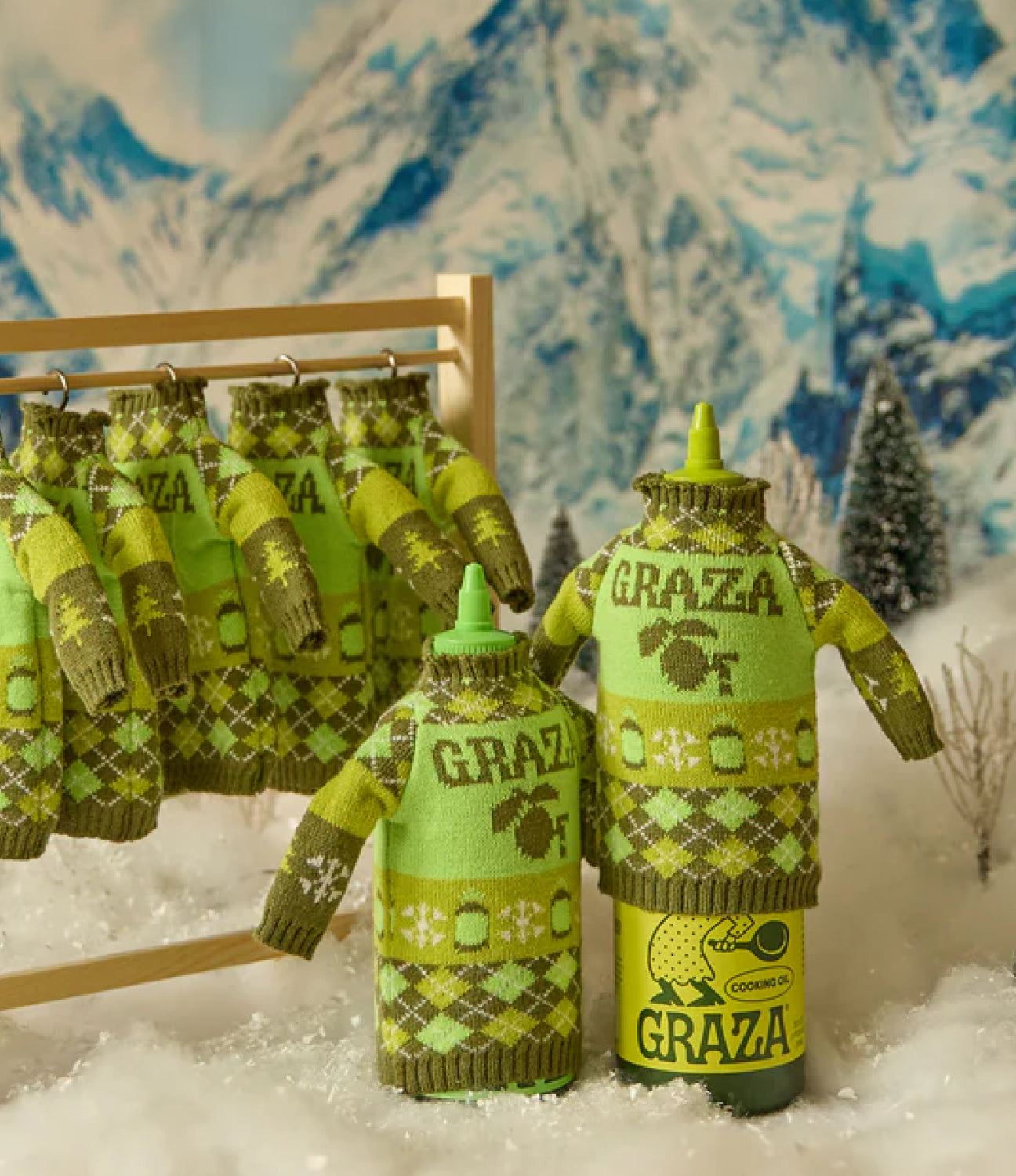 The “Ugly But Cute” Holiday Bottle Sweater | Graza