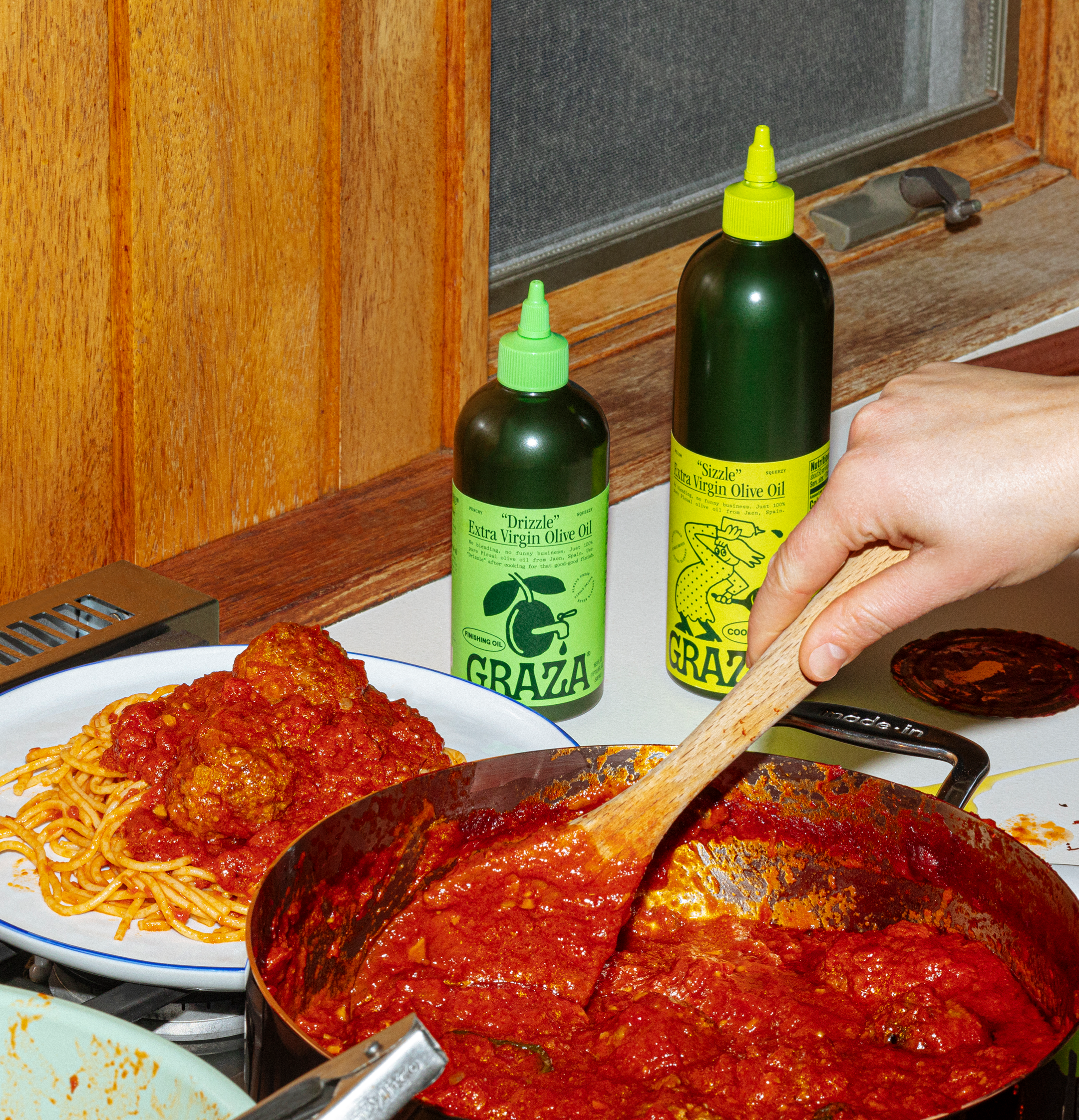 Drizzle” & “Sizzle” Olive Oil | Graza