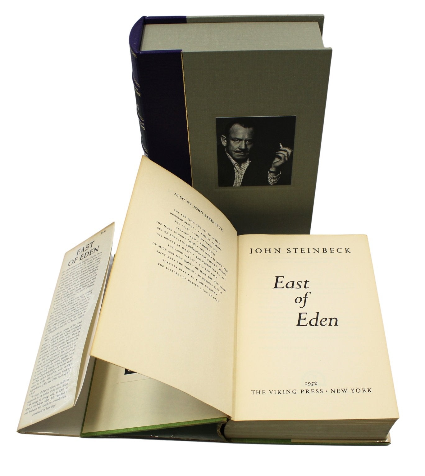 East of Eden by John Steinbeck, First Trade Edition, in Original Dust