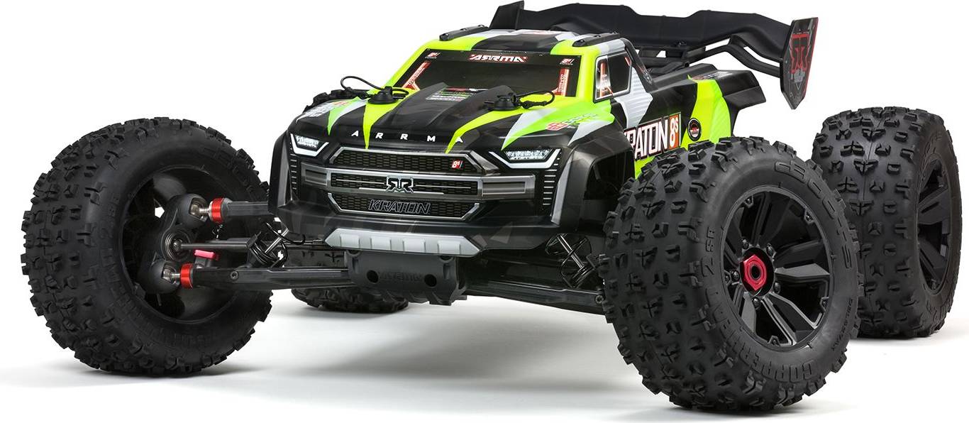 ARA110002T1 - 1/5 Kraton 8S BLX 4WD Speed Monster Truck RTR Yellow