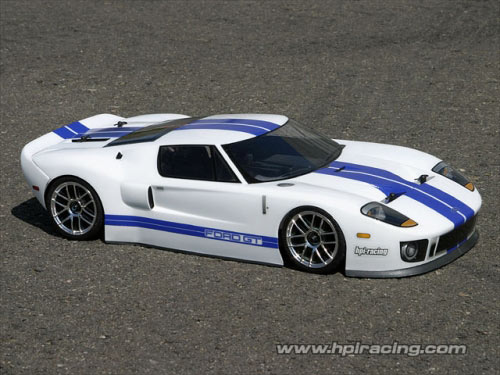 HPI7495 - 1/10 Body Ford GT 200mm (WB255mm) By HPI @ Great Hobbies