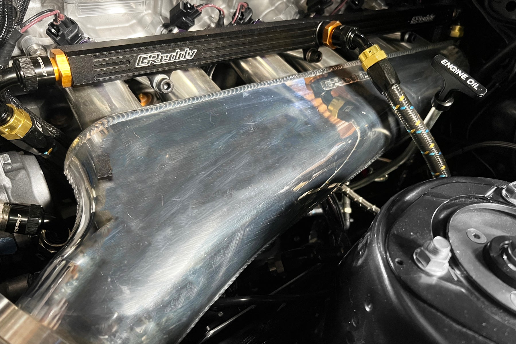 2JZ-GTE SURGE TANK - PRO KIT w/ 90mm THROTTLE BODY & FUEL RAIL - (1351