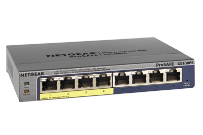 GS108PE アンマネージプラス・スイッチ | ネットギア NETGEAR