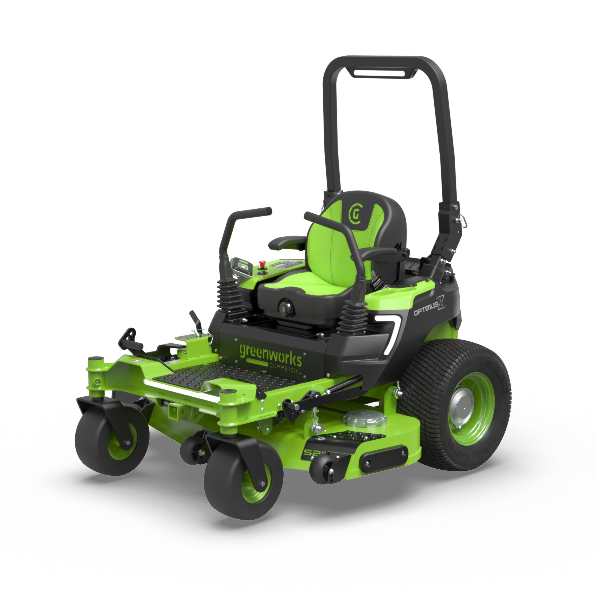OptimusZ 52 Inch 18kWh Commercial Ride-On Mower | Greenworks