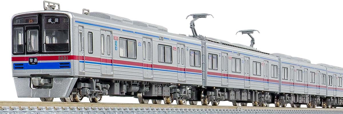 1278T＞京成3700形（6次車）6両編成動力付きトータルセット｜塗装済み