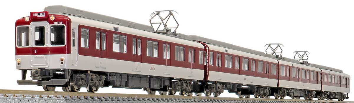 30564＞近鉄8600系（後期形）増結4両編成セット（動力無し）｜Nゲージ