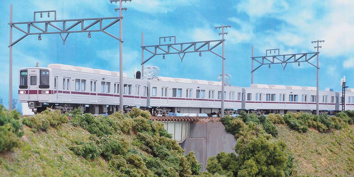 30019＞東武10030型 伊勢崎線 増結4両編成セット（動力無し）｜Nゲージ