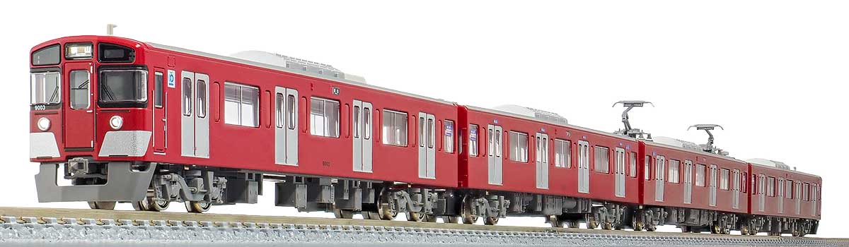 31551＞西武9000系（多摩湖線・赤色）4両編成セット（動力付き）｜N