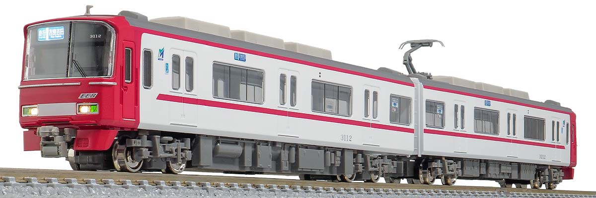 31720＞名鉄3100系2次車（新塗装・3112編成）基本2両編成セット（動力
