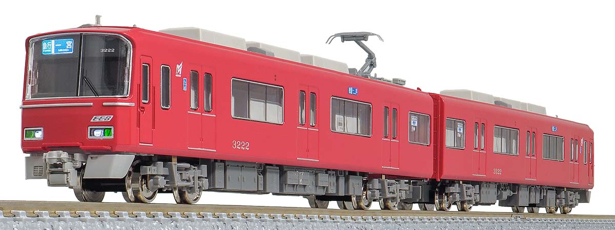 31723＞名鉄3100系3次車（旧塗装・3122編成）増結2両編成セット（動力