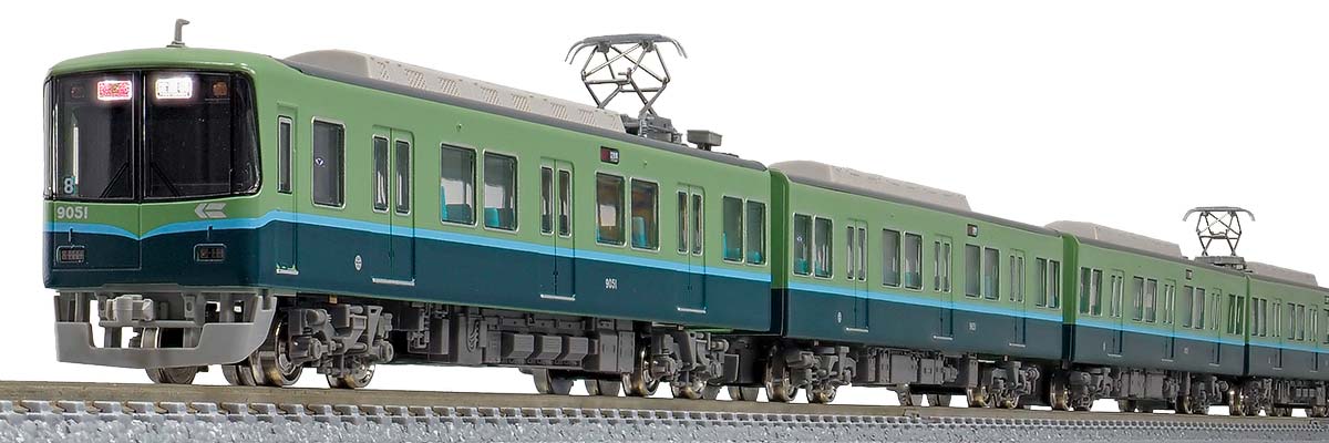 31728＞京阪9000系（旧塗装・9001編成）8両編成セット（動力付き）｜N