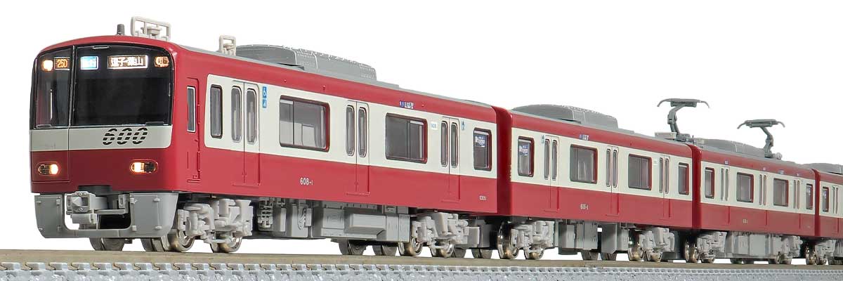 31844＞京急600形（4次車・更新車・608編成）8両編成セット（動力付き