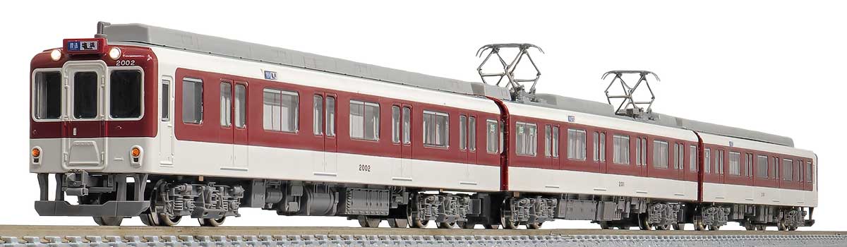 31888＞近鉄2000系（名古屋線・2001編成）基本3両編成セット（動力付き