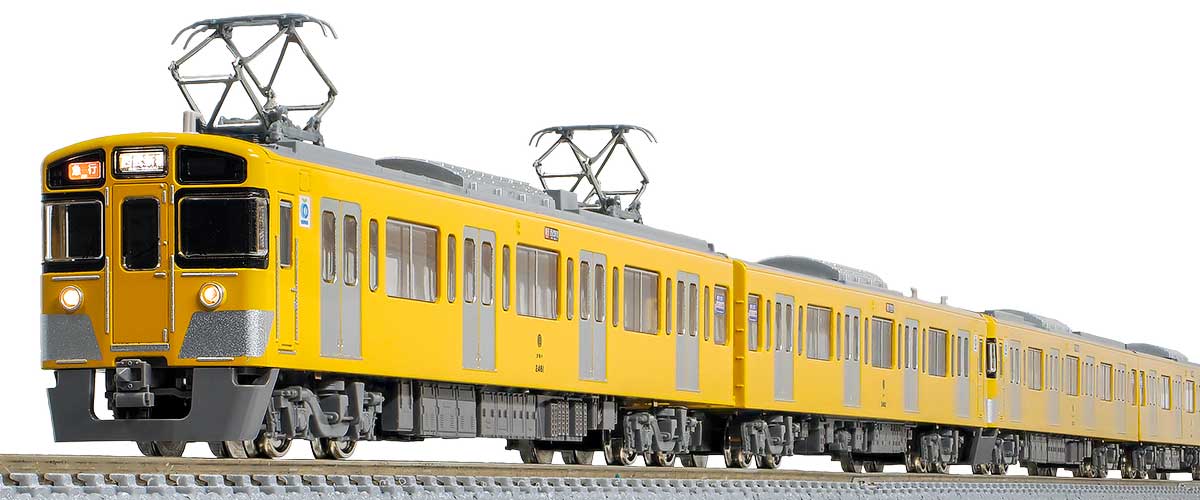 31916＞西武新2000系（2461＋2523編成・ベンチレーター撤去後）6両編成