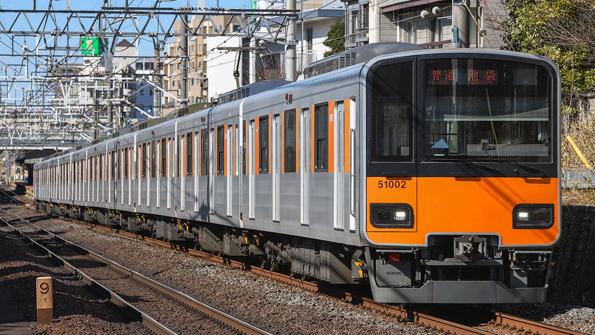 32114＞東武50000型（東上線・51002編成）増結用中間車6両セット（動力
