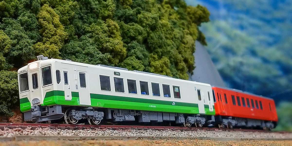 50793＞JRキハ110形（只見線・キハ40系カラー）（動力付き）｜Nゲージ
