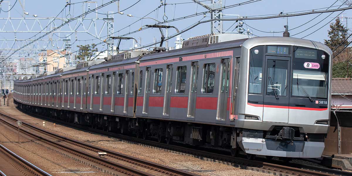 50826＞東急電鉄5000系（東横線・5118編成）8両編成セット（動力付き