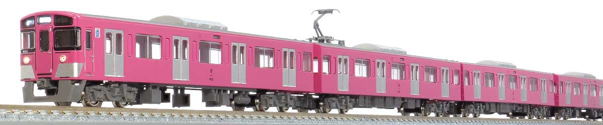 50068＞西武9000系（9101編成・ピンク・行先点灯）基本4両編成セット