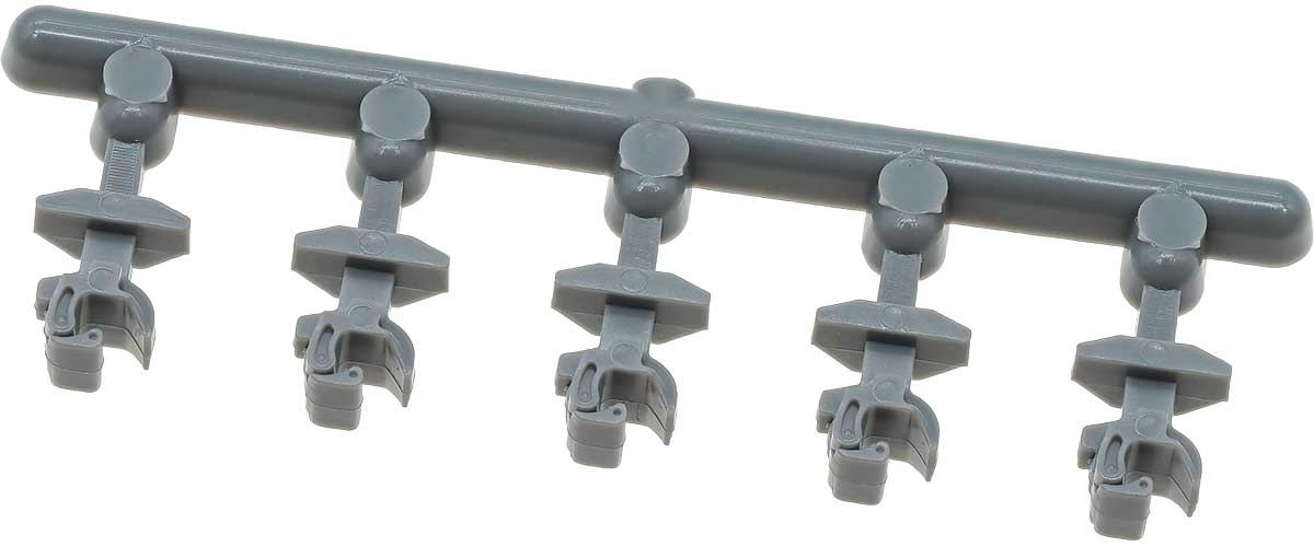 8056＞ナックルカプラー（短・グレー／20個入り）｜車両用パーツ｜N