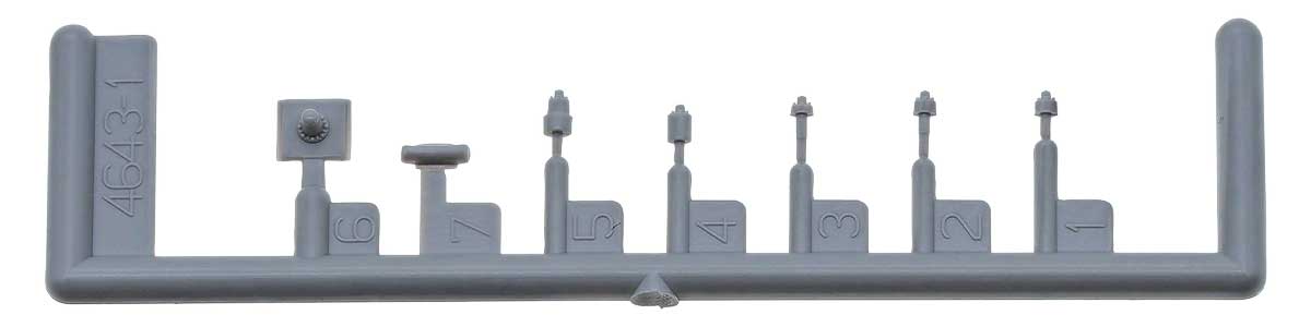 8079＞屋上機器パーツ（信号炎管・アンテナ［近郊タイプ］・各4個入り