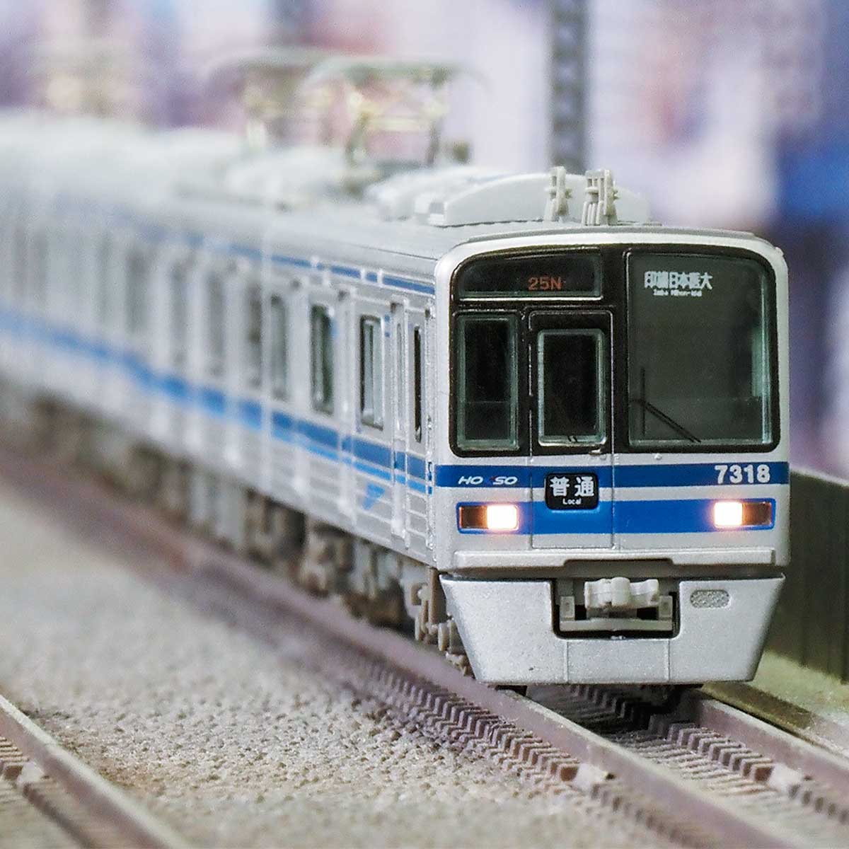 1276T＞北総鉄道7300形（7800形）8両編成動力付きトータルセット｜塗装