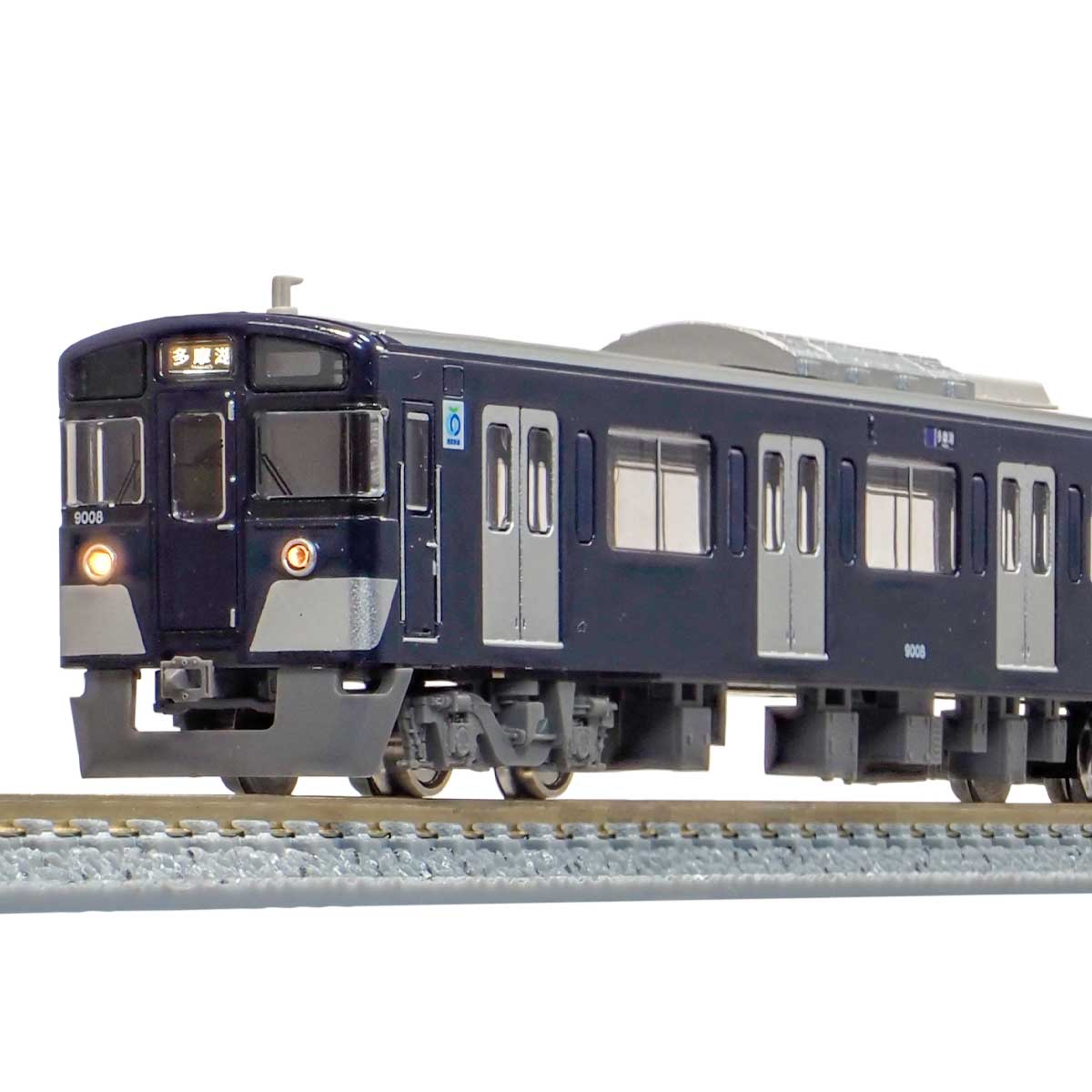 31552＞西武9000系（多摩湖線・紺色）4両編成セット（動力付き）｜N