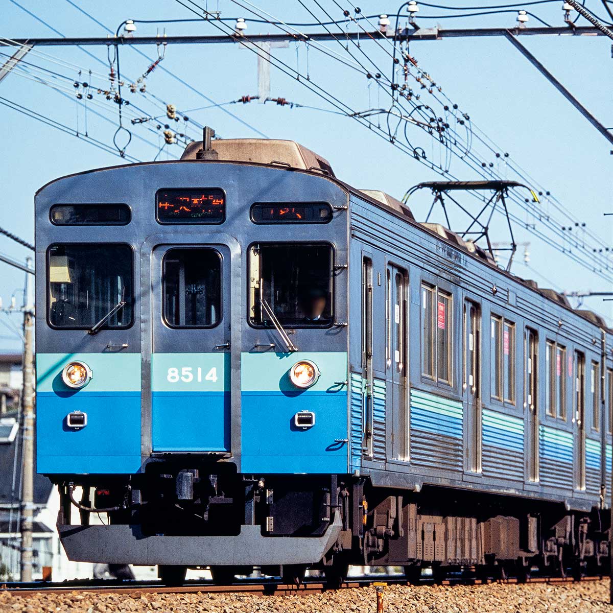 50822＞東急電鉄8500系（8614編成・黄色テープ付き）10両編成セット