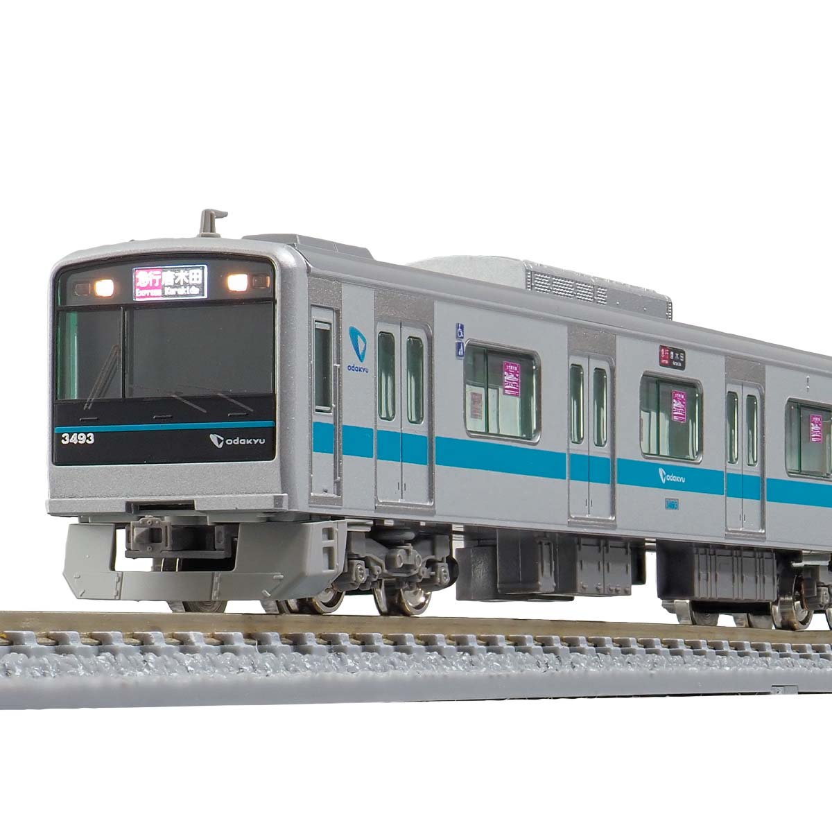 31759＞小田急3000形（3091〜3093編成・ロイヤルブルー帯）基本4両編成