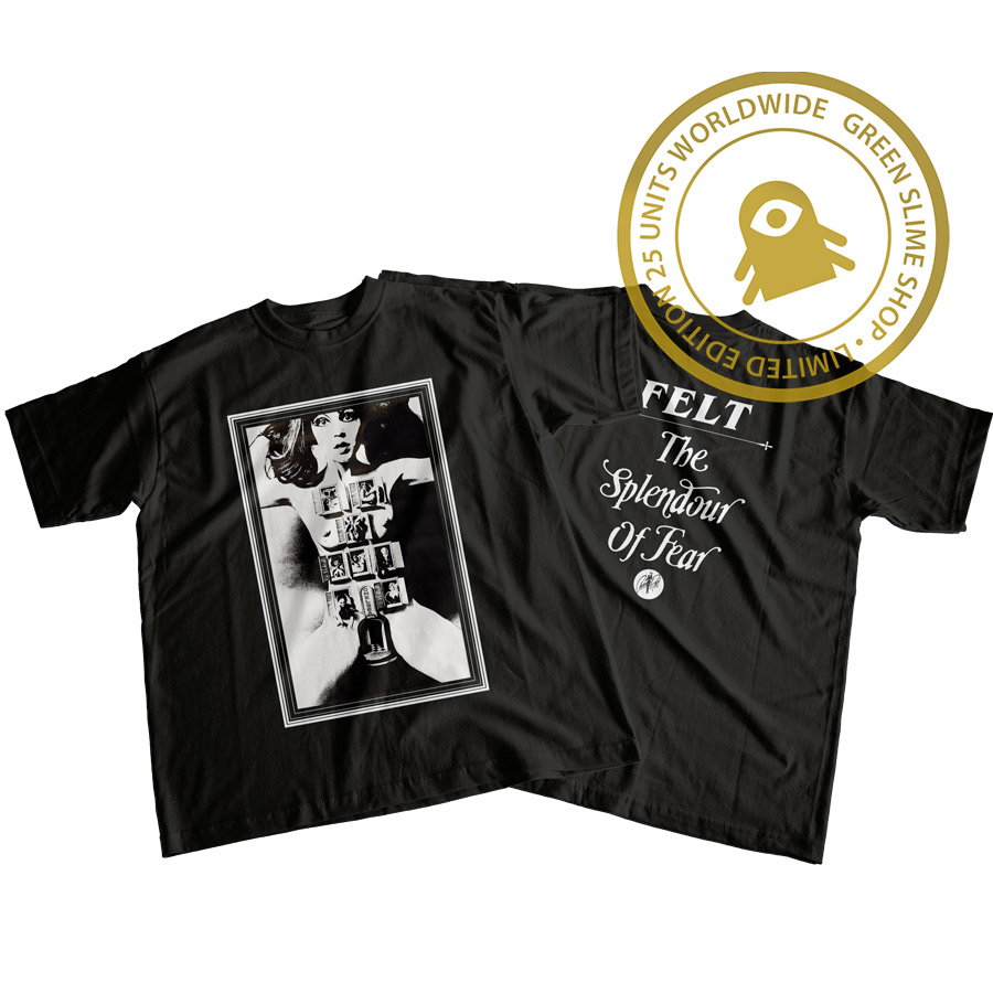 Felt. The Splendour of Fear T-Shirt | Green Slime T-shirts