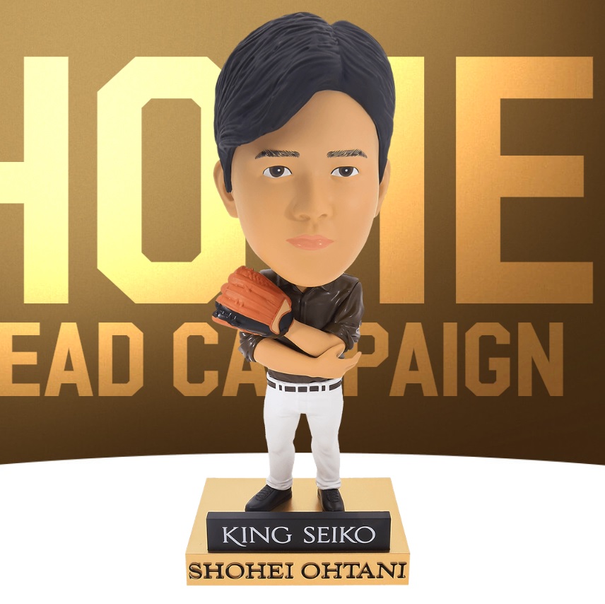大谷翔平ボブルヘッドキングセイコー非売品