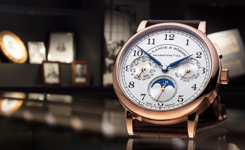 A.ランゲ＆ゾーネ(A. LANGE ＆ SÖHNE) 本物の月の満ち欠けをそのまま