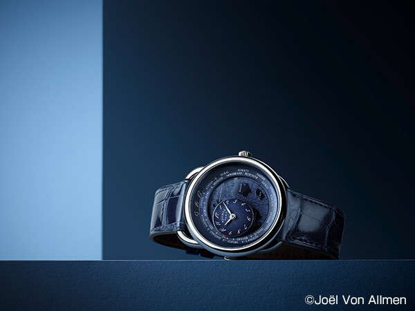 エルメス(HERMÈS) 2022新作 ディスクを操作し世界24都市のタイムゾーン