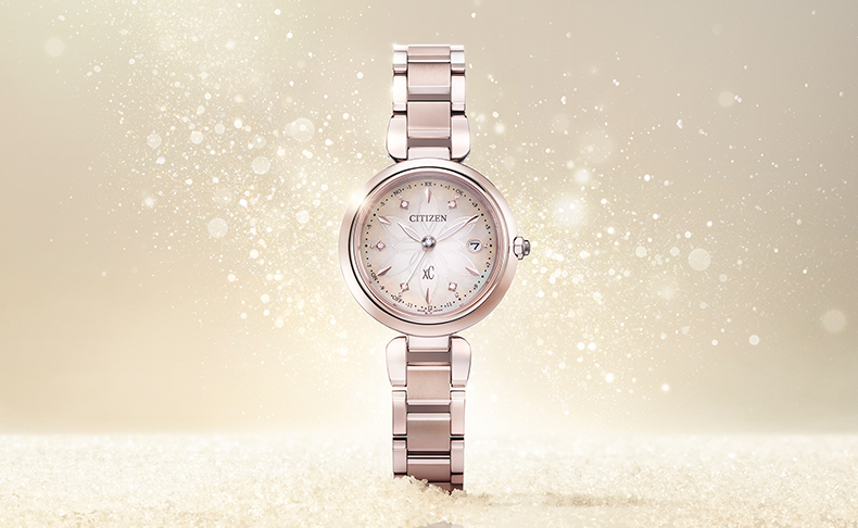 シチズン(CITIZEN) 2024新作 雪の結晶の中心に輝くラボグロウン