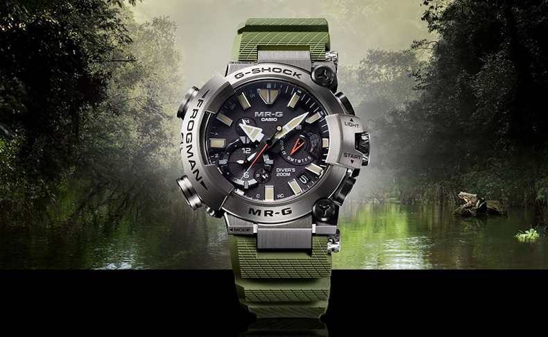 MR-G 2025新作 ISO200m潜水用防水性能を備えたダイバーズ仕様“FROGMAN