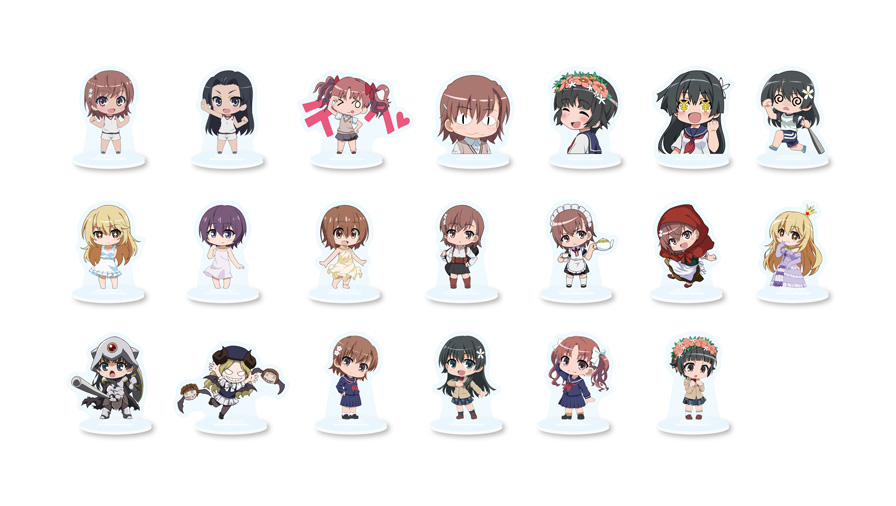 とある科学の超電磁砲T GGデフォルメコレクション プチアクリル