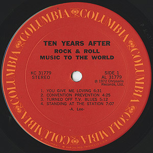 Ten Years After / Rock & Roll Music To The World (LP) / Columbia