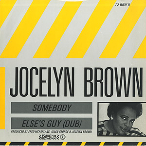 Jocelyn Brown / Somebody Else's Guy(12inch) / 4th & Broadway 1984