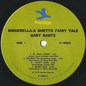 Gary Bartz Ntu Troop / Singerella - A Ghetto Fairy Tale(LP