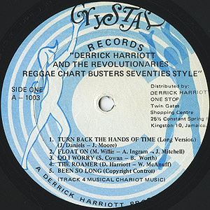 Derrick Harriott & The Revolutionaries / Reggae Chart Busters