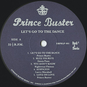 Prince Buster / Let's Go To The Dance(2LP) / Rock-A-Shacka 2018 M