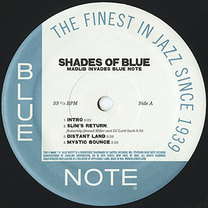Madlib / Shades Of Blue(2LP) / Blue Note 2003 USオリジナル盤 VG+/