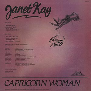 Janet Kay / Capricorn Woman(LP) / Solid Groove 1982 UKオリジナル盤