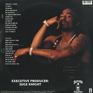 2Pac / All Eyez On Me(4LP) / Death Row 1996 USオリジナル盤 VG+/EX