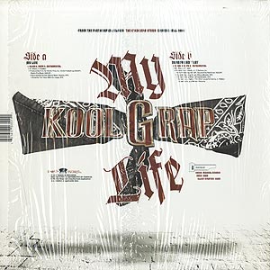 Kool G Rap / My Life (12inch) / Rawkus 2001 USオリジナル盤 EX-/EX