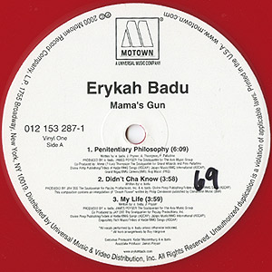 Erykah Badu / Live (LP) / Universal 1997 USオリジナル盤 S/S