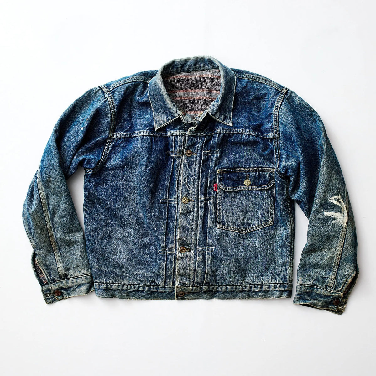 Vintage late 1940s Levis 'Type 1' Blanket Lined 506XX Jacket 22